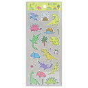 シールシート ペーパーシール DINO DINO アクティブコーポレーション デコシール かわいい メール便可 マシュマロポップ