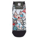 女性用靴下 寺田てら キャラソックス おばけちゃん ティーズファクトリー くつ下 レディース かわいい メール便可 マシュマロポップ