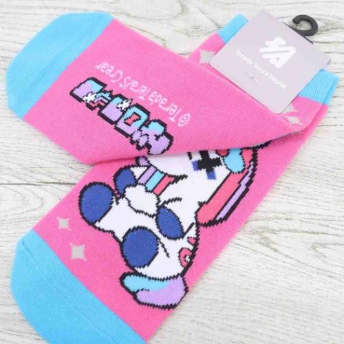 女性用靴下 タマ＆フレンズ レディースソックス 肉球 スモールプラネット キャラックス 大人向け メール便可 マシュマロポップ