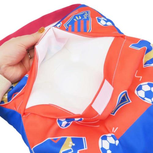 学校座布団 ピッコリーノ サッカークラブレッド スクールクッション 丸眞 入園入学準備雑貨 マシュマロポップ [3]