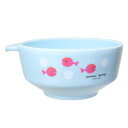 キッズ食器 五味太郎 茶碗 きんぎょがにげた みずいろ 学研ステイフル レンジ対応 ベビー食器 絵本 マシュマロポップ