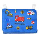クリップポケット ワーキングカー ポケットポーチ 自動車 高波クリエイト キッズポシェット 男の子 メール便可 マシュマロポップ