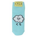 女性用靴下 おえかきさん ANKLE SKCKS LADIES レディースアンクルソックス くもさん オクタニ 大人向け かわいい メール便可 マシュマロポップ