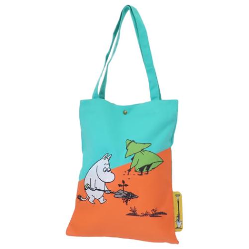 トートバッグ ムーミン ナラティブトートバッグ ネイチャー 北欧 スモールプラネット 手提げかばん メール便可 マシュマロポップ