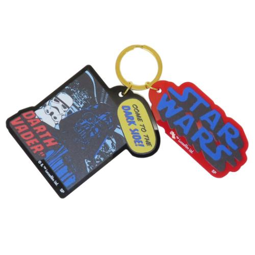 キーリング スターウォーズ カラーアクリルキーホルダー ダースベイダー コミック STAR WARS スモール..