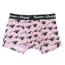 男性用下着 ひつじのショーン ボクサーブリーフ フラワー スモールプラネット ギフト雑貨 メンズインナー メール便可 マシュマロポップ