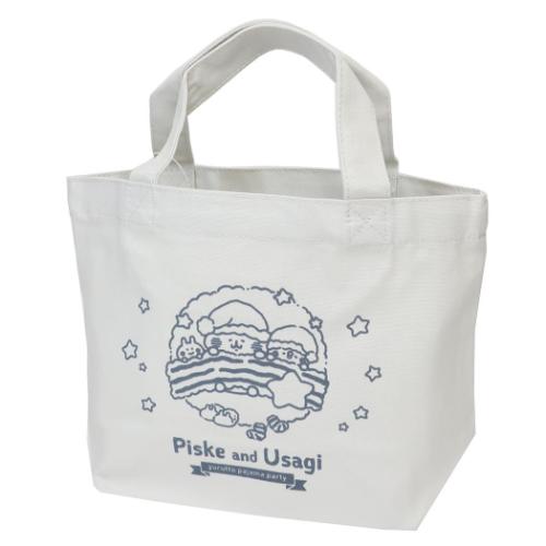 ランチバッグ カナヘイの小動物 ランチトートバッグ ホシ LGY ワタナベ ミニトート お弁当かばん メール便可 マシュマロポップ