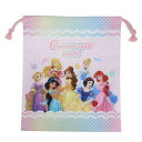 巾着袋 ディズニープリンセス きんちゃくポーチ中 ピンク 新入学 ディズニー アートウエルド 体操服入れ メール便可 マシュマロポップ