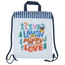 ナップサック パウパトロール キルトナップサック ライトブルー リバーシブル 新入学 アートウエルド 体操着入れ アニメメール便可 マシュマロポップ