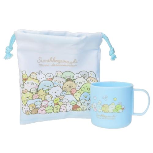 巾着袋 すみっコぐらし プラコップ&巾着セット みんなあつまるんです サンエックス ティーズファクトリー 入園準備 幼稚園 小学生 きんちゃくポーチ マシュマロポップ 巾着袋 すみっコぐらし プラコップ&巾着セット みんなあつまるんです サンエックス ティーズファクトリー 入園準備 幼稚園 小学生 きんちゃくポーチ マシュマロポップ