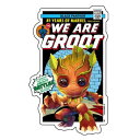 ダイカットシール WE ARE GROOT ダイカットステッカー A MARVEL インロック デコシール メール便可