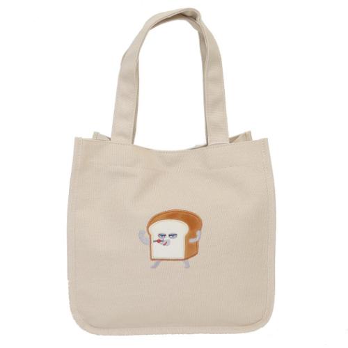 手提げかばん パンどろぼう トートバッグ ふわふわワッペン BE マリモクラフト サブバッグ ミニトート 絵本メール便可 マシュマロポップ