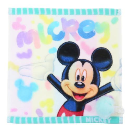 ミニタオル ミッキーマウス シャーリングハンカチタオル ドリームコットンキャンディ ディズニー 丸眞 ..