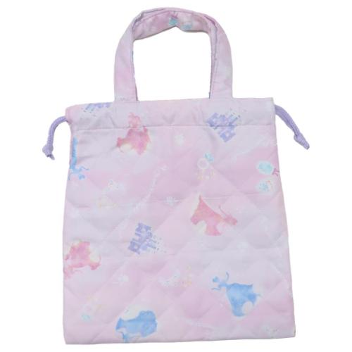 巾着袋 キルトミニ巾着 キルト巾着 プリンセス 新入学 ニシオ 新学期準備雑貨 小物入れ メール便可 マ..