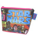 コスメポーチ スターウォーズ 舟型ポーチ コミックPK ピンク STAR WARS スモールプラネット 化粧ポーチ 小物入れ マシュマロポップ