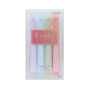 カラーペン ラメマーカー Kirabi キラビ 季節のセット サンスター文具 水性マーカー フェルトチップ カラーマーカー メール便可 マシュマロポップ