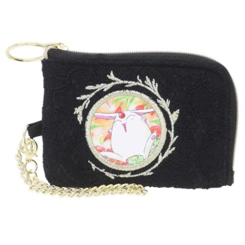 定期入れ 魔法騎士レイアース レース 刺繍パス＆コインポーチ モコナ マリモクラフト ICカードケース アニメメール便可 マシュマロポップ