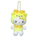 マスコット ハローキティ ミニぬいぐるみボールチェーン タイニーチャム変身 YL サンリオ ナカジマ プレゼント マシュマロポップ(3)