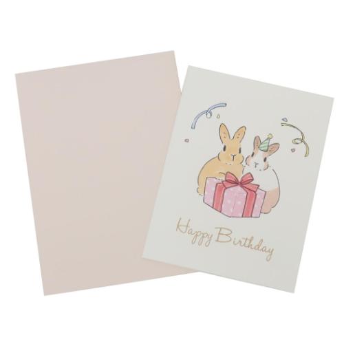 グリーティングカード 森山標子 バースデーミニカード プレゼント MG-42 アクティブコーポレーション ギフトカード お祝い メール便可 マシュマロポップ