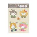 ビッグシール ベルサイユのばら サンリオキャラクターズ ビッグクリアステッカー B サンスター文具 デコシール メール便可 マシュマロポップ