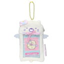カードポーチ すみっコぐらし カードケース ねこ サンエックス アイアップ 定期入れ メール便可 マシュマロポップ