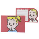 手渡し手紙セット オサムダイカットミニレター 赤 Osamu Goods S&C ミニ便箋&ミニ封筒 メール便可 マシュマロポップ