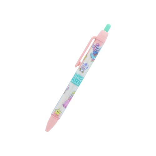 ボールペン スーパーマリオブラザーズ ノック式ボールペン 味方 新入学 サンスター文具 新学期準備文具 メール便可 マシュマロポップ