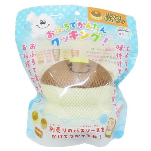 バス用品 まなぶろ クッキングボディスポンジ パンケーキ ノルコーポレーション 子供とお風呂 おもしろ..