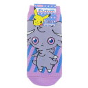 小学生用靴下 ポケットモンスター ジュニアソックス ニャスパー ストライプ ポケモン スモールプラネット キャラックス 子ども メール便可 マシュマロポップ