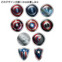 ダイカットシール キャプテンアメリカ:ブレイブ ニュー ワールド メタリックステッカーコレクション 全10種 MARVEL インロック コレクション文具 デコレ...