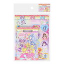 レターセット キミとアイドルプリキュア シールつきミニおてがみセット サンスター文具 ミニ封筒&ミニ便箋 アニメメール便可 マシュマロポップ