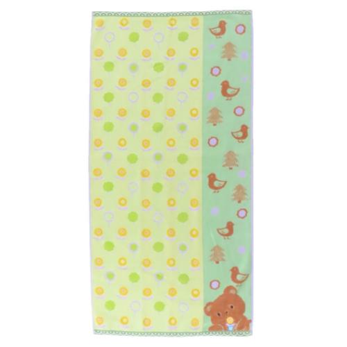 バスタオル Fu re ru ビッグタオル ホイップクリーム クマ アニマル 日繊 お風呂タオル かわいい マシ..