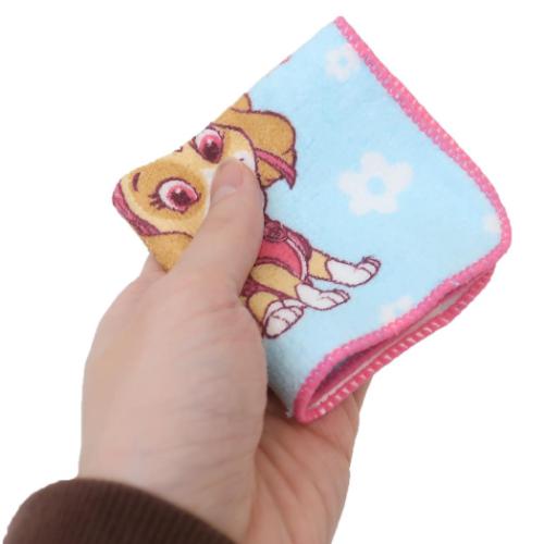 ハンカチタオル パウパトロール プチタオル3枚組 ペアキュート 林タオル 入園入学準備雑貨 アニメメール便可 マシュマロポップ