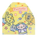 ゴム&ボタン付きキッズおてふきタオル ファンターネ! おりこうタオル イエロースター 林タオル 入園入学準備 幼稚園 メール便可 マシュマロポップ