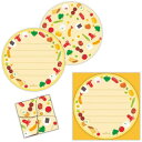 メッセージシート ミニレターシート 10枚入 お弁当 日本ホールマーク 手紙 レター メッセージ 手渡し 一言メモ メール便可 マシュマロポップ