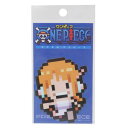 ダイカットシール ワンピース ビニールステッカー ピクセル ナミ エッグヘッドver 少年ジャンプ ゼネラルステッカー デコステッカー 耐水耐光 アニメメール便可 マシュマロポップ