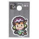 ビニールシール ワンピース ダイカットミニステッカー ピクセル Sサイズ ウソップ エッグヘッドver 少年ジャンプ ゼネラルステッカー 耐水耐光 デコステッカ...