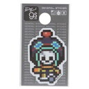 ビニールシール ワンピース ダイカットミニステッカー ピクセル Sサイズ ブルック エッグヘッドver 少年ジャンプ ゼネラルステッカー 耐水耐光 デコステッカ...