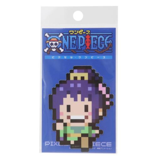 ダイカットシール ワンピース ビニールステッカー ピクセル お玉 少年ジャンプ ゼネラルステッカー デコステッカー 耐水耐光 アニメメール便可 マシュマロポップ