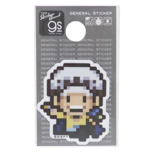 ビニールシール ワンピース ダイカットミニステッカー ピクセル Sサイズ ロー 討ち入り衣装 少年ジャンプ ゼネラルステッカー 耐水耐光 デコステッカー アニメ...