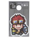 ビニールシール ワンピース ダイカットミニステッカー ピクセル Sサイズ キッド 討ち入り衣装 少年ジャンプ ゼネラルステッカー 耐水耐光 デコステッカー アニ...