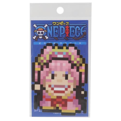 ダイカットシール ワンピース ビニールステッカー ピクセル ビッグマム ワノ国編 少年ジャンプ ゼネラルステッカー デコステッカー 耐水耐光 アニメメール便可 ...