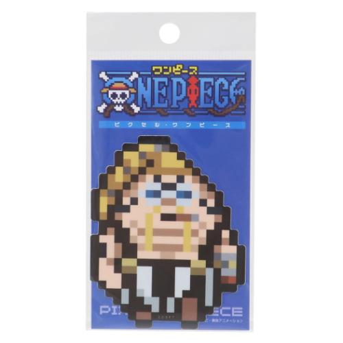 ダイカットシール ワンピース ビニールステッカー ピクセル クイーン 少年ジャンプ ゼネラルステッカー デコステッカー 耐水耐光 アニメメール便可 マシュマロポ...