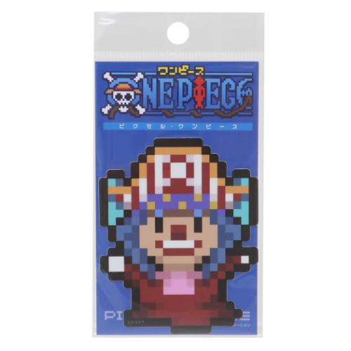 ダイカットシール ワンピース ビニールステッカー ピクセル バギー エッグヘッドver 少年ジャンプ ゼネラルステッカー デコステッカー 耐水耐光 アニメメール...