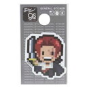 ビニールシール ワンピース ダイカットミニステッカー ピクセル Sサイズ シャンクス エッグヘッドver 少年ジャンプ ゼネラルステッカー 耐水耐光 デコステッ...