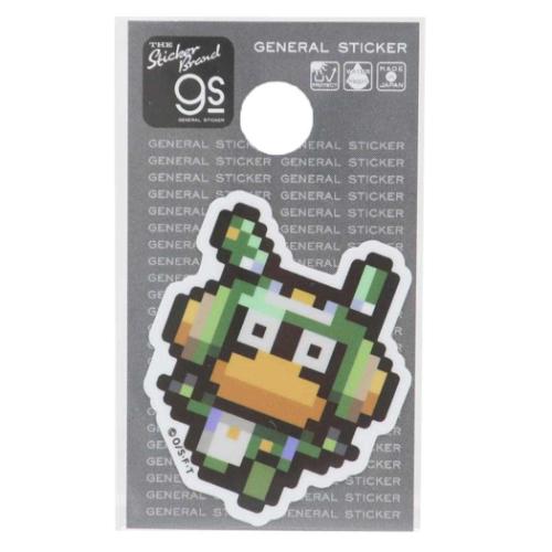 ビニールシール ワンピース ダイカットミニステッカー ピクセル Sサイズ エジソン 少年ジャンプ ゼネラルステッカー 耐水耐光 デコステッカー アニメメール便可...