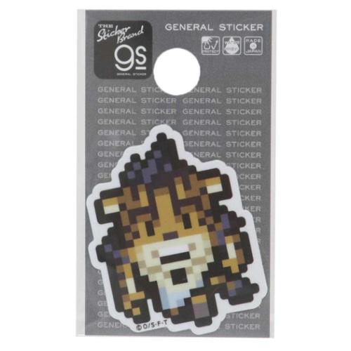 ビニールシール ワンピース ダイカットミニステッカー ピクセル Sサイズ ルッチ エッグヘッドver 少年ジャンプ ゼネラルステッカー 耐水耐光 デコステッカー...