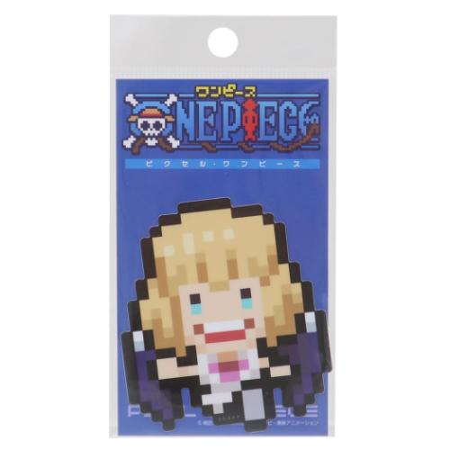 ダイカットシール ワンピース ビニールステッカー ピクセル ステューシー エッグヘッドver 少年ジャンプ ゼネラルステッカー デコステッカー 耐水耐光 アニメ...