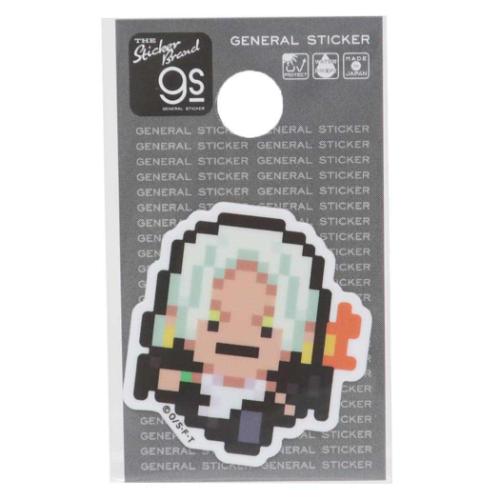 ビニールシール ワンピース ダイカットミニステッカー ピクセル Sサイズ S-スネーク 少年ジャンプ ゼネラルステッカー 耐水耐光 デコステッカー アニメメール...