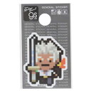 ビニールシール ワンピース ダイカットミニステッカー ピクセル Sサイズ S-ホーク 少年ジャンプ ゼネラルステッカー 耐水耐光 デコステッカー アニメメール便...